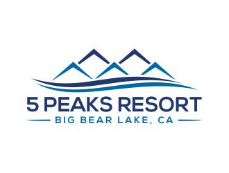 5 Peaks Resort logo design by cintoko