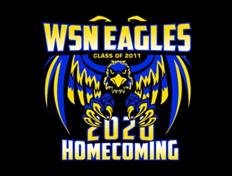 W. S. Neal Eagles  logo design by Roma