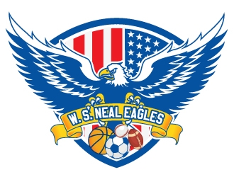 W. S. Neal Eagles  logo design by Suvendu