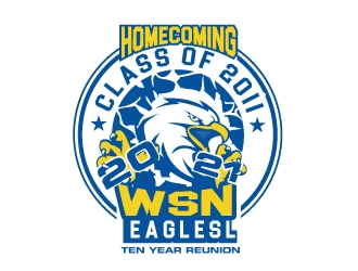 W. S. Neal Eagles  logo design by Logoboffin