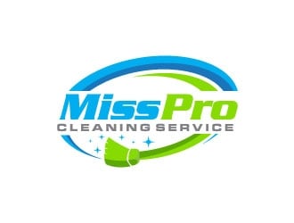 Miss Pro Cleaning Service logo design by zinnia