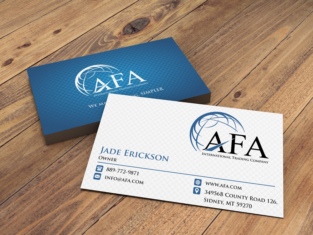 AFA  logo design by ManishKoli