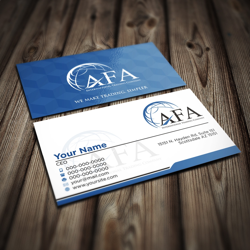 AFA  logo design by mletus