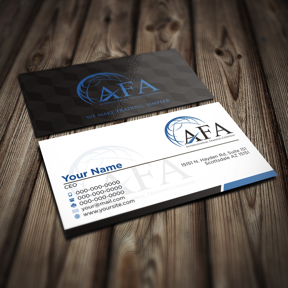 AFA  logo design by mletus