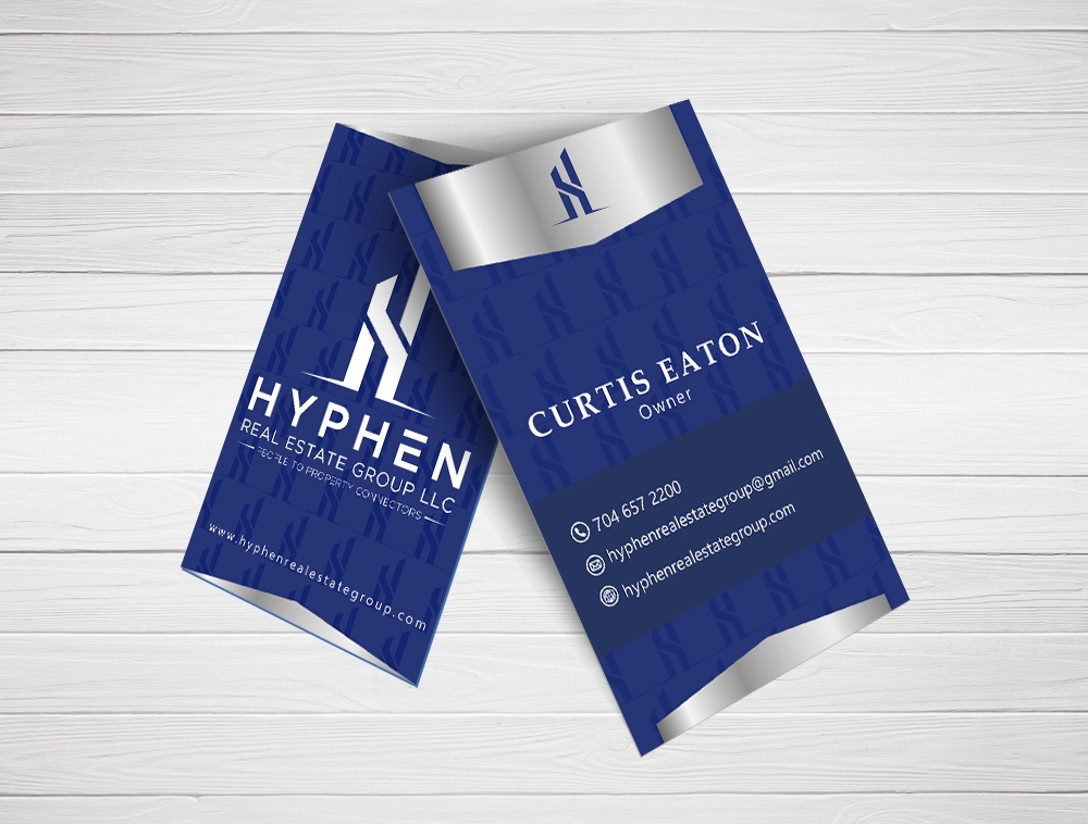 Hyphen Real Estate Group LLC logo design by Niqnish