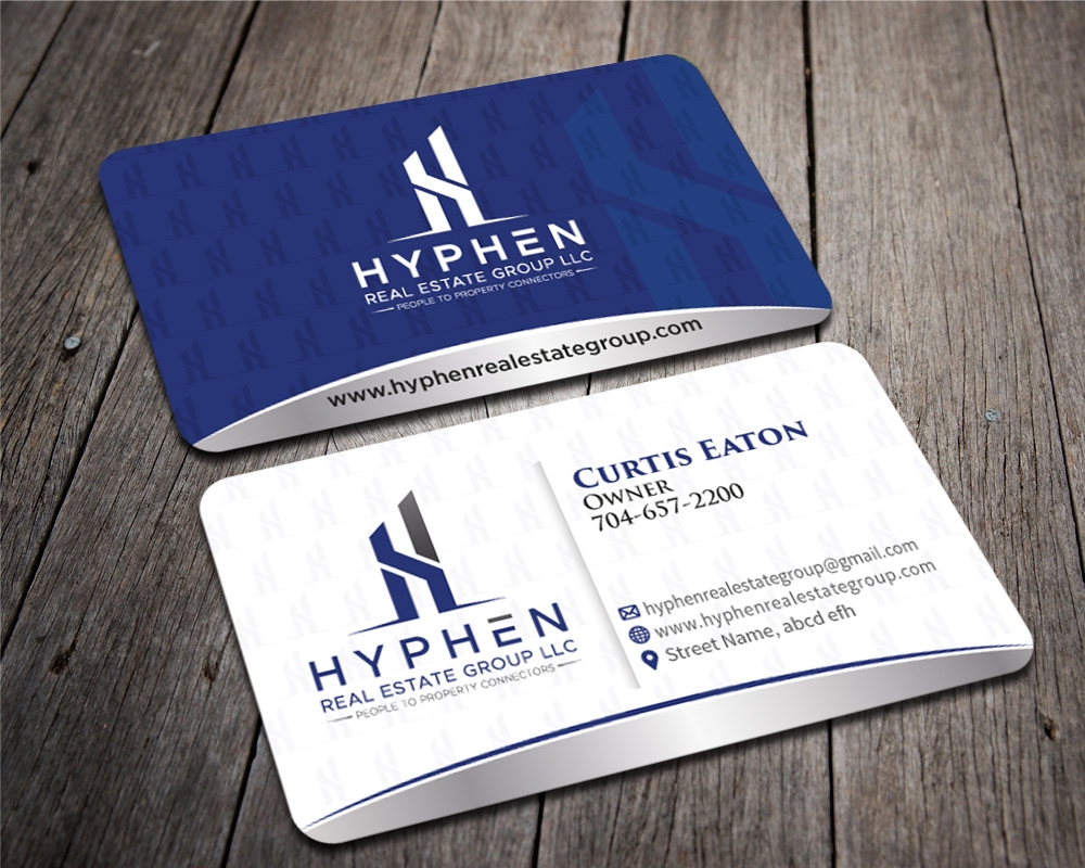 Hyphen Real Estate Group LLC logo design by PANTONE