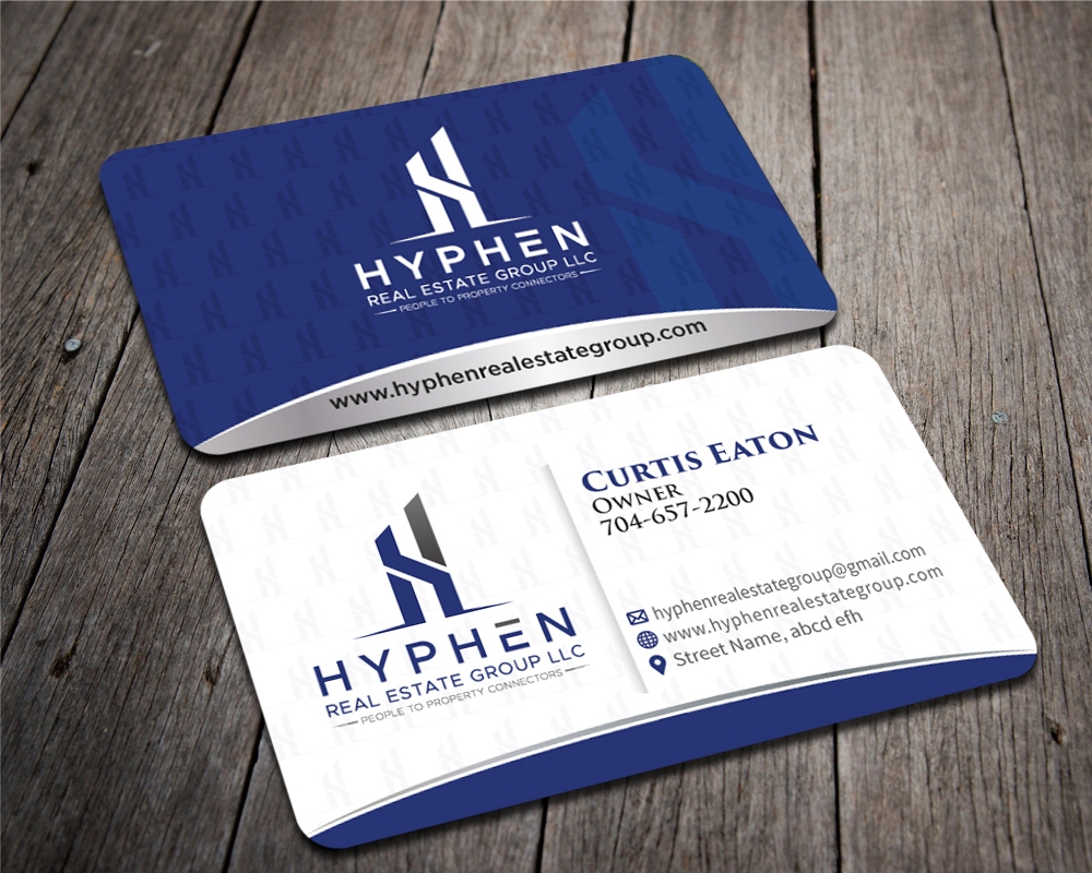 Hyphen Real Estate Group LLC logo design by PANTONE