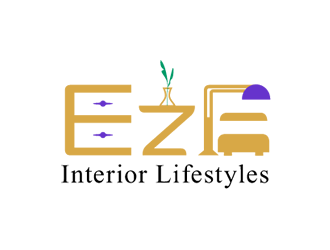 EzE  Interior Lifestyles   or EZE Interior Lifestyles logo design by Coolwanz