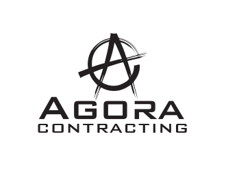 Agora Contracting logo design by Aslam