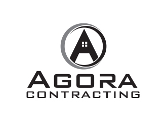 Agora Contracting logo design by Aslam