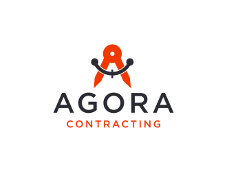 Agora Contracting logo design by FloVal