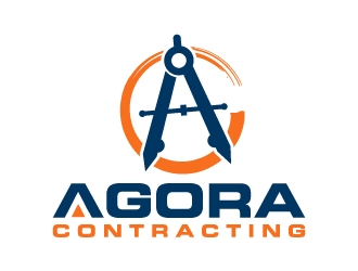 Agora Contracting logo design by jaize