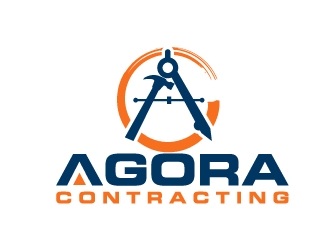 Agora Contracting logo design by jaize