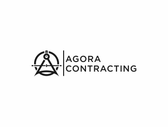 Agora Contracting logo design by y7ce