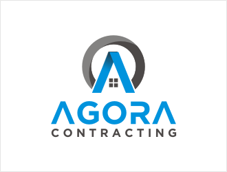 Agora Contracting logo design by bunda_shaquilla