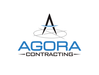 Agora Contracting logo design by YONK