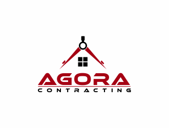 Agora Contracting logo design by giphone