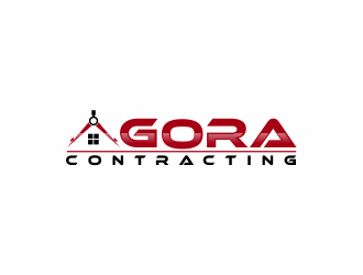 Agora Contracting logo design by giphone