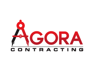 Agora Contracting logo design by bluespix