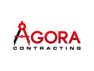 Agora Contracting logo design by bluespix