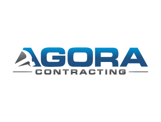 Agora Contracting logo design by bluespix