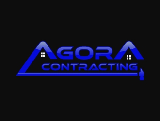 Agora Contracting logo design by gateout