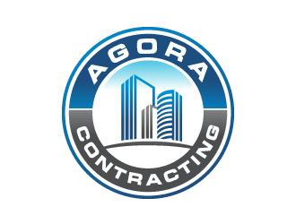 Agora Contracting logo design by bluespix