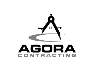 Agora Contracting logo design by MUSANG