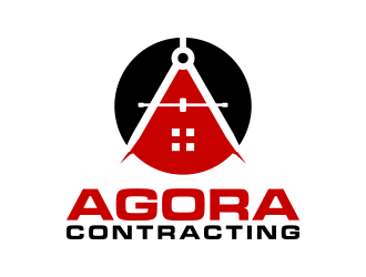 Agora Contracting logo design by lexipej