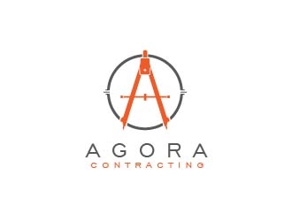 Agora Contracting logo design by usef44