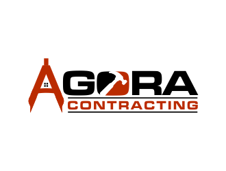 Agora Contracting logo design by done