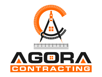 Agora Contracting logo design by zonpipo1