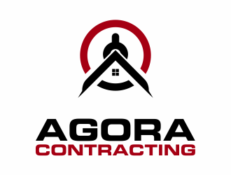 Agora Contracting logo design by Renaker