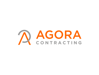 Agora Contracting logo design by bricton