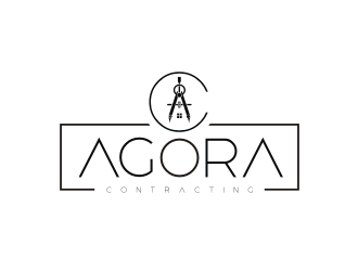 Agora Contracting logo design by coco