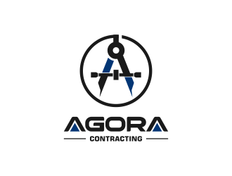 Agora Contracting logo design by yunda