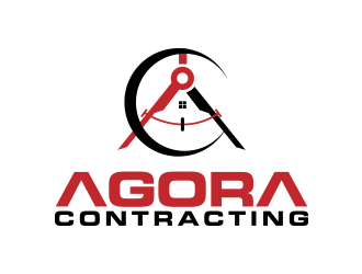 Agora Contracting logo design by Inlogoz