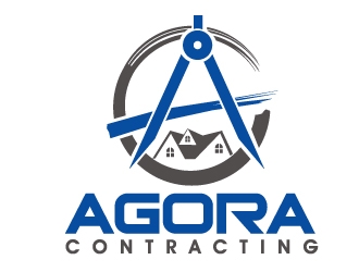 Agora Contracting logo design by PMG