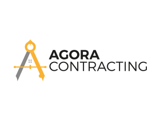 Agora Contracting logo design by yippiyproject