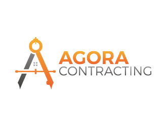 Agora Contracting logo design by yippiyproject