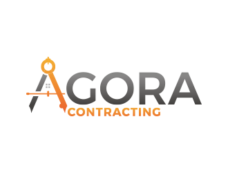 Agora Contracting logo design by yippiyproject