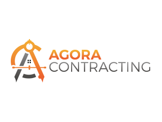 Agora Contracting logo design by yippiyproject