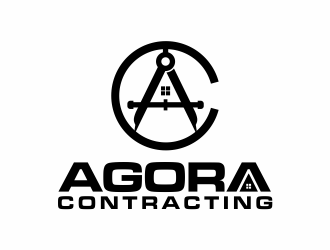 Agora Contracting logo design by agus