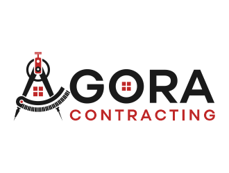 Agora Contracting logo design by zonpipo1