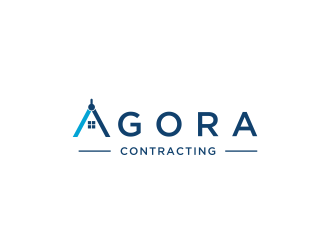 Agora Contracting logo design by dhika