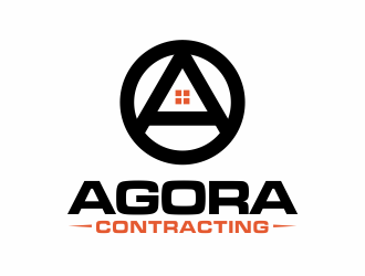 Agora Contracting logo design by agus