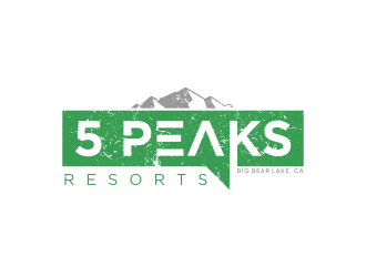 5 Peaks Resort logo design by qqdesigns