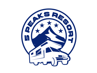 5 Peaks Resort logo design by serprimero