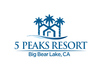 5 Peaks Resort logo design by YONK