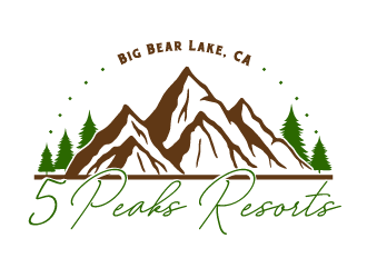 5 Peaks Resort logo design by Ultimatum